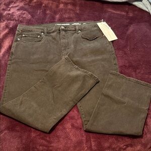 Amazon Essentials Men's Brown Corduroy Pants